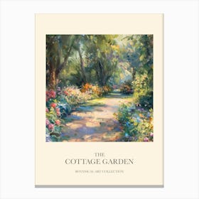 Cottage Garden Poster Reverie 2 Canvas Print