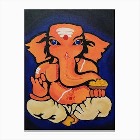 Ganesha Canvas Print