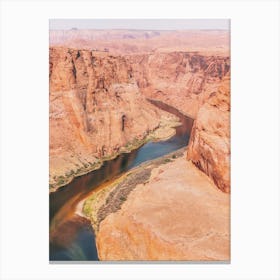 Horseshoe Bend Canyon Canvas Print