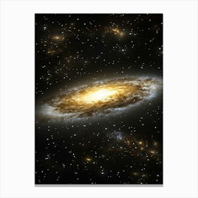 Galaxy In Space 11 Canvas Print