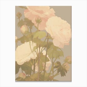 Classic Flowers 2 Canvas Print