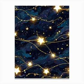 Stars In The Sky 5 Canvas Print