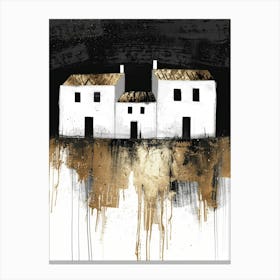 'Houses' 1 Canvas Print