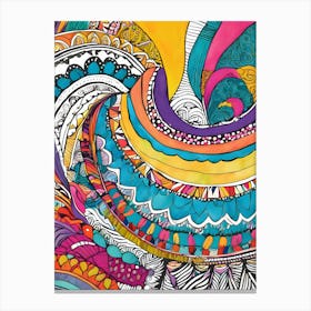 Doodle Art-Reimagined Canvas Print