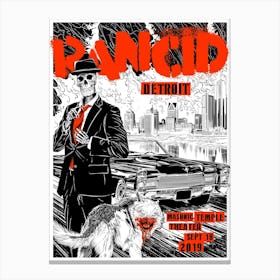 Rancid Detroit Canvas Print