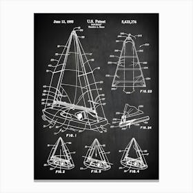 Sail Boat Patent Print Sailboat Patent Sailing Boat Art Sailing Ship Decor Sail Boat Print Sail Boat Art Patent Print Vb2741 Canvas Print