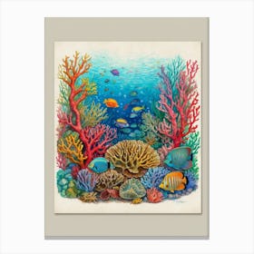 Coral Reef 6 Canvas Print