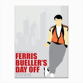 Ferris Bueller S Day Off Film Canvas Print