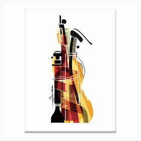 Music Instruments Canvas Print