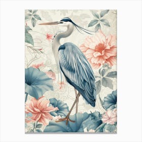 Blue Heron 1 Canvas Print