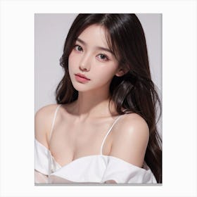 Korean Model Canvas Print