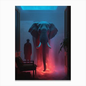 The Elephant In The Room 2 Canvas Print