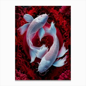 Koi Fish Canvas Print