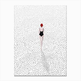 Polka Dots Canvas Print