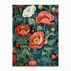 Poppies 16 Canvas Print