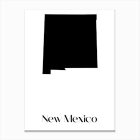 New Mexico city. 1 Canvas Print