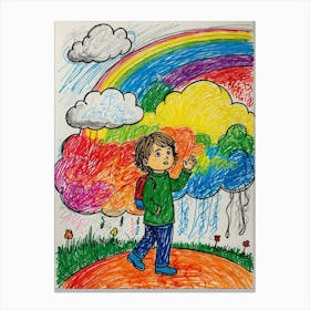 Rainbow In The Sky 6 Canvas Print