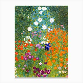 Garden By Gustav Klimt Canvas Print