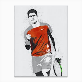 Carlos Alcaraz Canvas Print