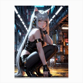 Anime Girl 10 Canvas Print