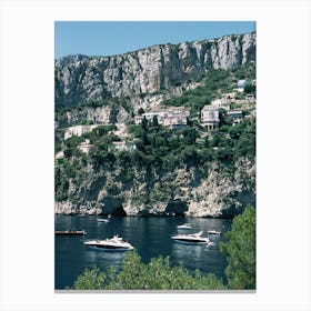 French Riviera Summer Canvas Print