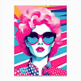 United in Color: Pop Art USA's Women Canvas Print