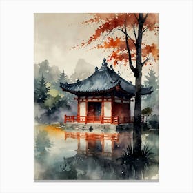 Asian Painting 8 Canvas Print