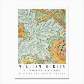 William Morris inspired art 1 Canvas Print