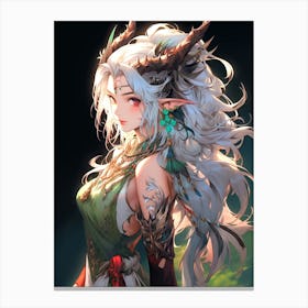 Elven Girl Canvas Print