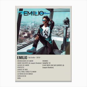 Emilio By Emilio 2019 1 Canvas Print