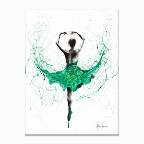Emerald City Dancer Canvas Print