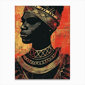 African Woman 71 Canvas Print