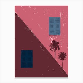 Palms And Palm Trees Canvas Print