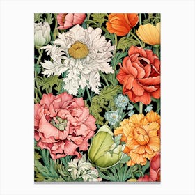 Floral Pattern 90 Canvas Print