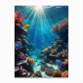 Coral Reef Canvas Print