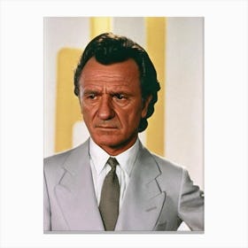 Harvey Keitel Retro Collage Movies Canvas Print