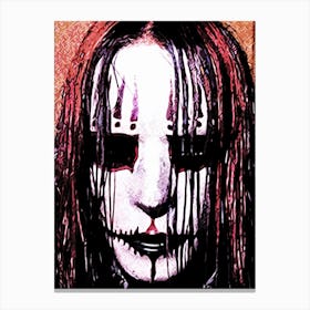 Joey Jordison slipknot band music 7 Canvas Print