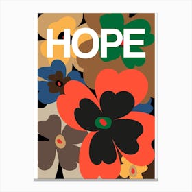 Hope Flower 1 Canvas Print