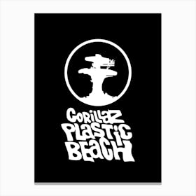Gorliez Plastic Beach Canvas Print