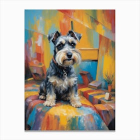 Schnauzer Canvas Print