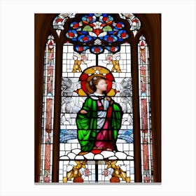 Stained Glass Window 3 Canvas Print