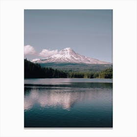 Pastel Mountain Lake Canvas Print