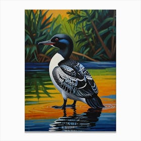 A Loon Canvas Print