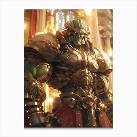 Hulk Robot Canvas Print