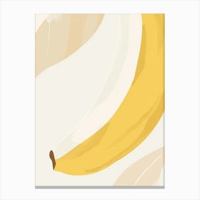 Bananas Close Up Illustration 2 Canvas Print