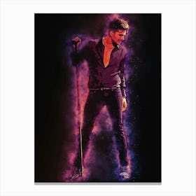 Spirit Of Adam Lambert Canvas Print