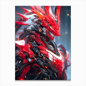 Red Dragon Canvas Print