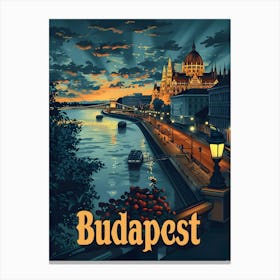 Budapest Leinwandbild