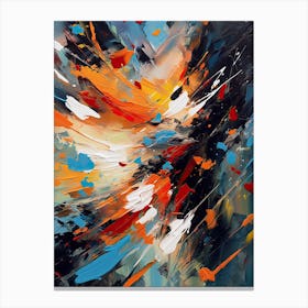Oil Painting Abstract 2 Canvas Print