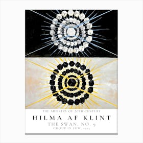 Hilma Af Klint Swan 15 Canvas Print